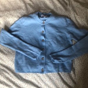 & other stories rib cardigan small